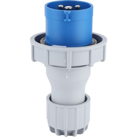3-poliger Netzstecker 220–250 V, wasserdicht, mit Erdung für Boote und Wohnmobile (1/5)