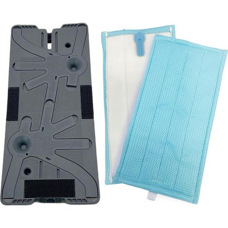 Piastra portapanni folletto pulilava sp 600 + 2 panni universali compatibile (1/4)