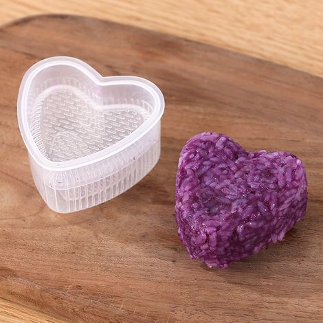 7-teiliges Kombinationsset A: Kreative dreieckige Reisbällchenformen in Cartoon-Form für Reis-Bento-Boxen zu Hause und für Kinder, DIY-Seetang-Sushi-Formen. (1/5)