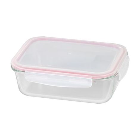 Dose MagicHome, rechteckig, 1500 ml, mit Deckel, Clip