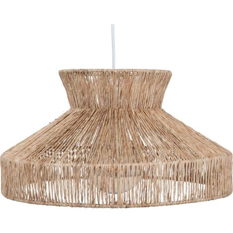Suspension diamètre 38 cm en métal et jute (1/5)