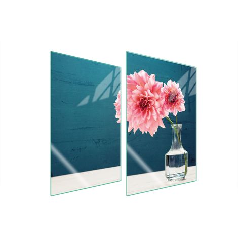 PIASTRA PROTETTIVA IN VETRO PER CUCINA 2x35x52 DALIA (1/5)