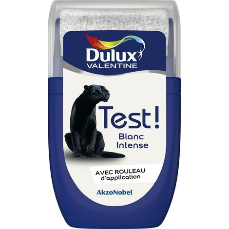 Testeur couleur Blanc Intense 30 mL - Peinture Dulux Valentine