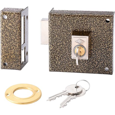 CVL cerradura cvl 1124a/  8/he izquierda , Cerradura Cvl1124a/  8/he izquierda.- Cerradura de sobreponer.- Palanca accionada con llave por ambos lados.- Cilindro (1/2)