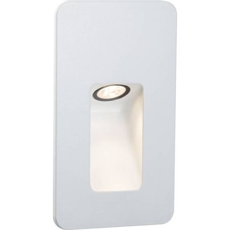 Special EBL Set IP44 Wand Slot 2,4W 230V 90mm Weiß matt/Alu (1/5)