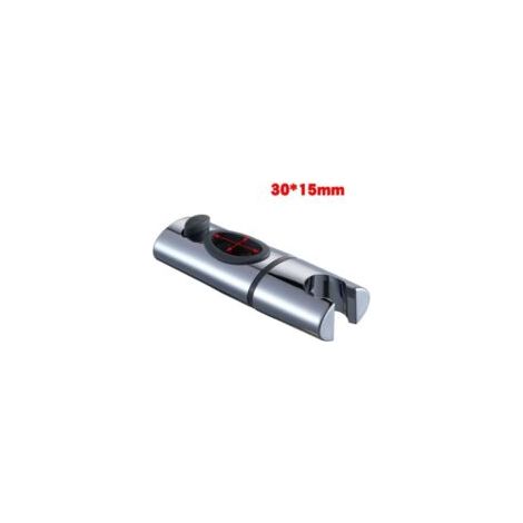 Supporto per doccia, asta per doccia, sedile rialzato, sedile fisso, accessori per doccia, accessori per il bagno, supporto per doccia (tubo ellittico 30 x 15 mm - Crezuo)