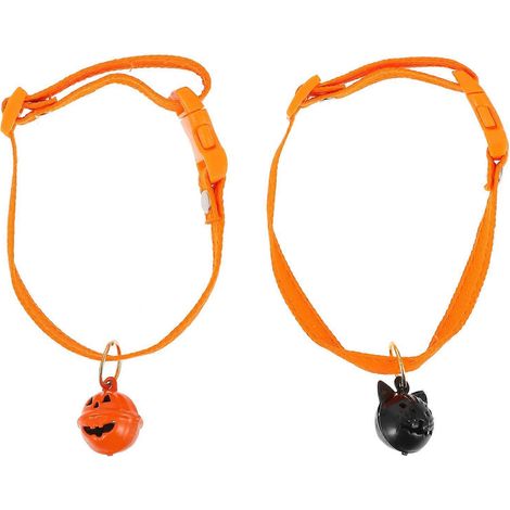 Collier pour chien avec chaîne de cou ajustable pour Halloween (lot de 2) - Idéal pour les déguisements de fête. (1/5)