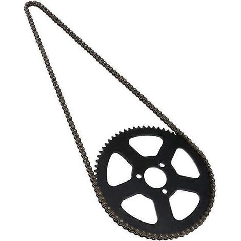 Chaîne 136 + pignon 68 dents pour moteur 2 temps 47 cm³/49 cm³ pour mini-voiture de sport (1/5)
