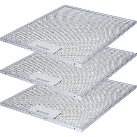 3 filtres à graisse métalliques pour hotte aspirante 305 mm x 267 mm. Compatibles avec AEG, Whirlpool et autres. Édition (1/5)