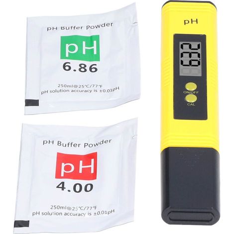PH-Mètre Numérique Portable Précis à 0,01 pH pour Aquarium, Étang et Aquaculture – Testeur Compact de Qualité de l’Eau (1/4)