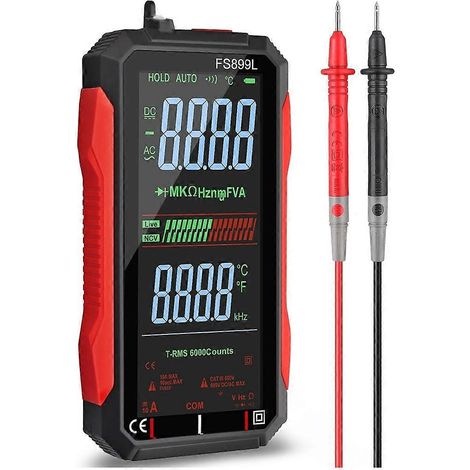 Multimètre numérique USB avec écran LCD de 4,8 pouces - (1/5)