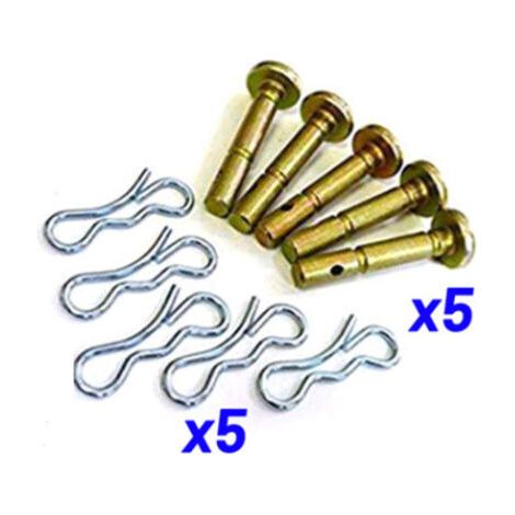Lot de 10 goupilles de cisaillement pour souffleuses à neige 738-04124A 714-04040 (1/4)