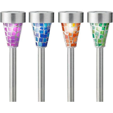 ESTACA SOLAR MOSAICO EXTERIOR 39cm (1/5)