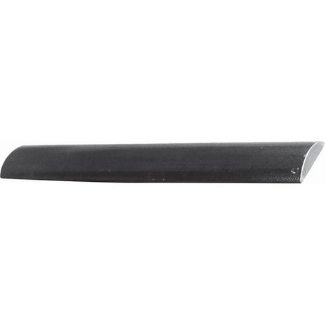 Deco Fer Forge – Profilé demi rond fer forgé 2000mm – 14x4mm à souder – Pour assemblage volutes et décorations – Usage intérieur et extérieur