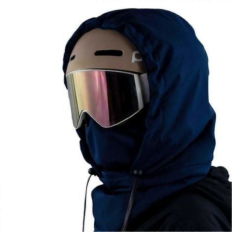 Cagoule intégrale coupe-vent et imperméable en polaire, idéale pour le ski et les sports d'hiver en extérieur (hommes et femmes). (1/5)