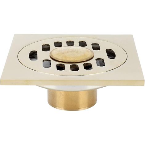 Filtre de siphon de sol en cuivre inodore pour salle de bain, cuisine et balcon d'hôtel. (1/5)