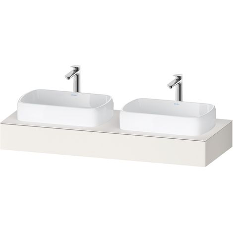 Console Duravit Collection One, 1400x550x170mm, découpe à gauche (1/2)