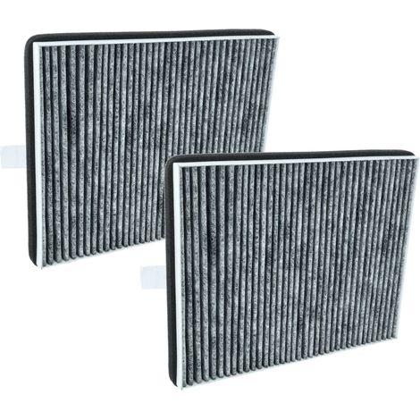 vhbw 2x Aktivkohlefilter Ersatz für Miele DKF 15-P für Dunstabzugshaube