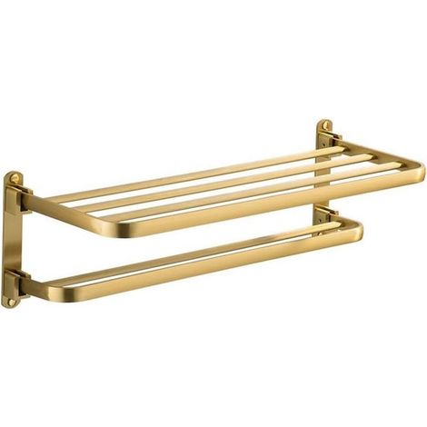 Porte-serviettes, barre porte-serviettes, porte-serviettes de bain, porte-serviettes mural pour salle de bain, porte-serviettes de toilette brossé, porte-serviettes mural en T, porte-serviettes en A -