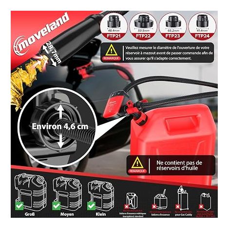Pompe Carburant Électrique Transfert Auto-Stop (1/3)