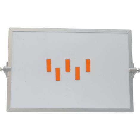 Barre de symboles magnétiques 1x3 cm orange (1/2)