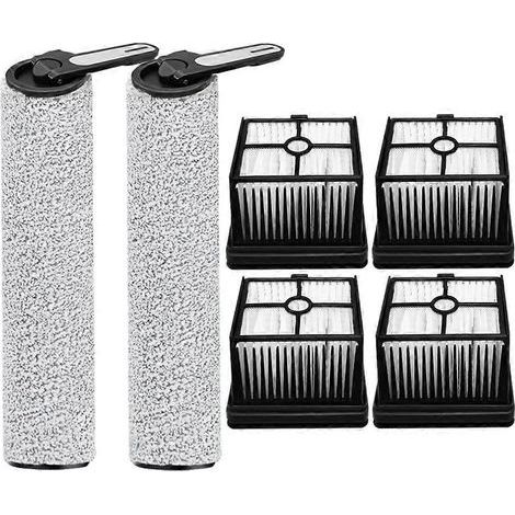 Lot de 6 brosses rotatives et filtres HEPA pour aspirateurs Dreame Mova K10 / Mova K10Pro / Trouver K10 / Trouver K10Pro (1/5)