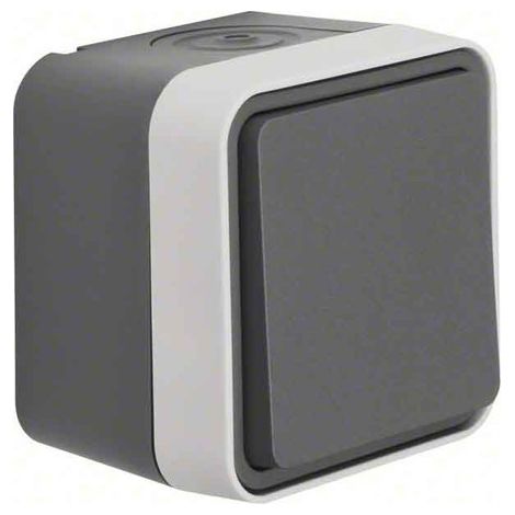 Interruptor Berker 30773505 IP55 montaje en superficie