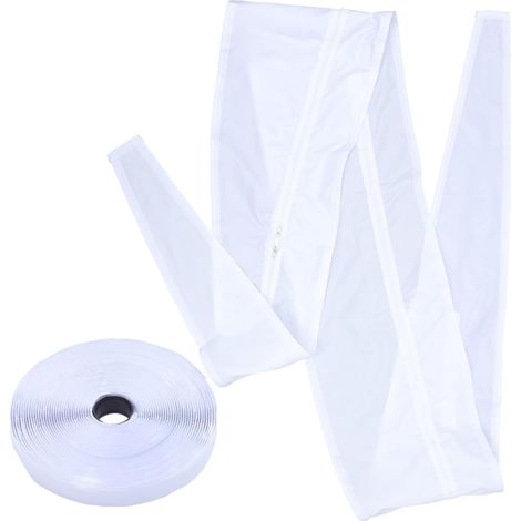 Kit D'étanchéité pour Fenêtres Joint de Fenêtre en Tissu, pour Climatiseur Portable, Blocage de L'air Chaud et Maintien de L'air Frais, pour Fête (1/5)