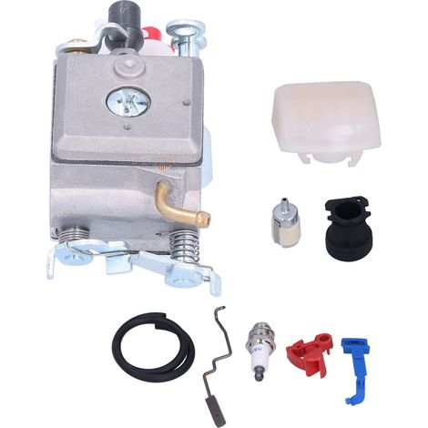 Kit 9 pièces carburateur collecteur d'admission filtre essence 503869601 pour Husqvarna 350 346XP 353 340 345 (1/5)