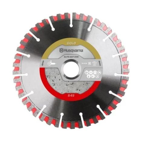 Husqvarna Disco diamantato Elite-Cut 230 mm per smerigliatrici angolari S45 cod. 579805080