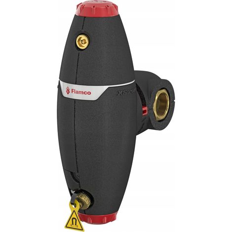Luft- und Schmutzabscheider mit Magnet XStream Vent-Clean 1 F - FLAMCO - 11062