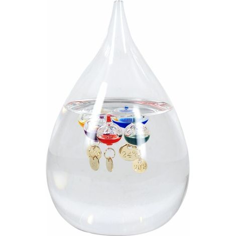 Signes Grimalt Termómetro Regalo Termómetro Galileo Galilei Pisapapeles Blanco 10x10x16cm 18855