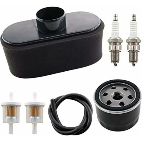 Conjunto de filtro de aire Ulisem con prefiltro de aceite y bujía para Kawasaki FR651V FR691V FR730V FS481V FS541V FS600V FS651V FS691V FS730V Reemplazo de motor de 4 tiempos. (1/5)