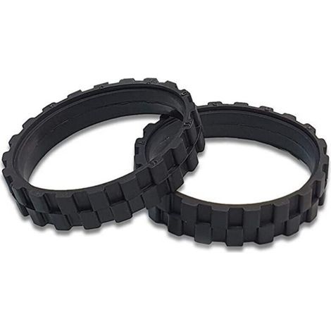 (70 x 15 mm) 2 Stück REIFEN Räder für IROBOT ROOMBA S9 S9+ Serie (Packung mit 2 Einheiten) Hergestellt en Espagne. Rutschfest, außergewöhnlicher Grip et montage simple (1/4)