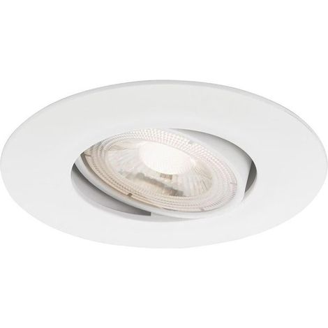 Foco empotrable orientable led 9 cm 5w 460lm blanco (1/2)