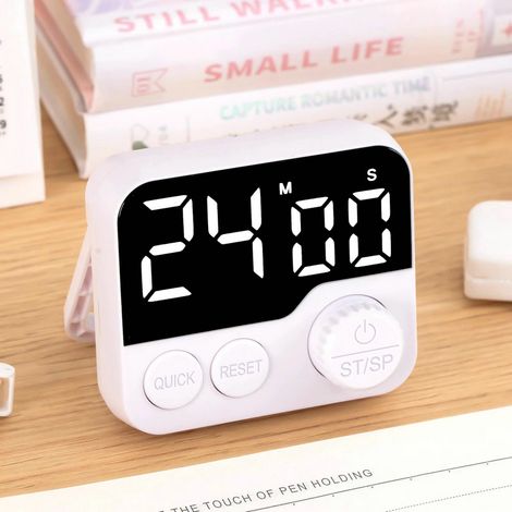 Multifunktionaler Drehtimer, Küchentimer, LED-Timer-Manager, speziell für Schüler entwickelter Koch- und Backtimer