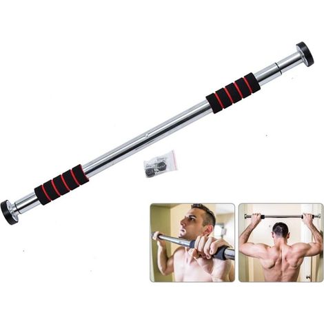 Barre De Traction De Porte Réglable Jusqu'à 1,5 M Gym Fitness Training (1/5)
