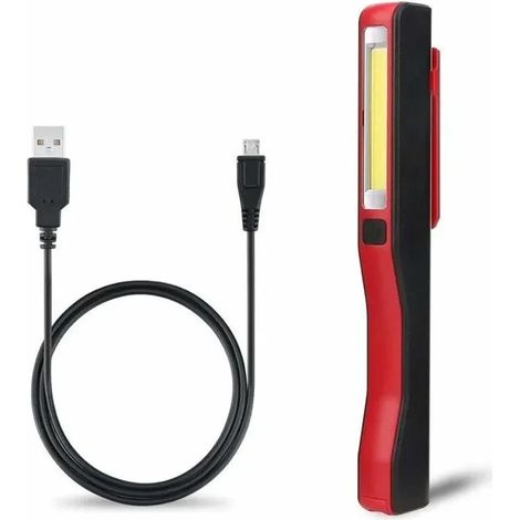 Lampe torche LED rechargeable magnétique pour camping (1/4)