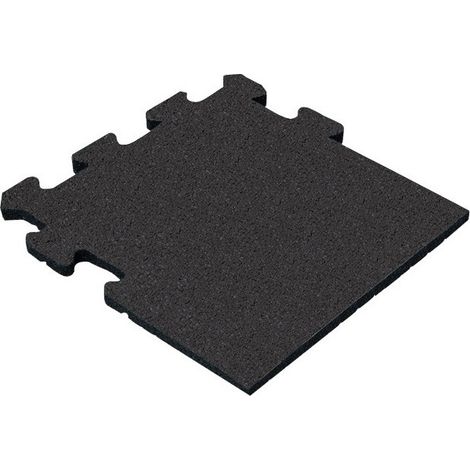 Dalle bordure puzzle 25 mm - 50 x 50 cm - noir