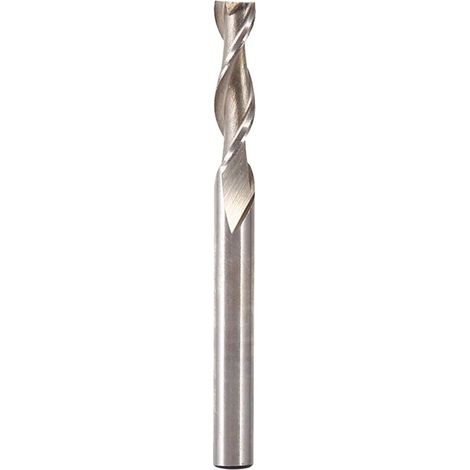 1 piece/5 pieces 2 cannelures HSS and cool aluminum CNC little door-tip 6mm Extra Long (1/5)