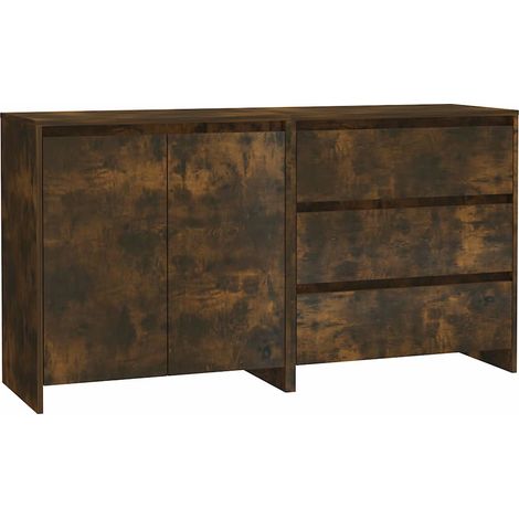 Maison Exclusive - Aparador de 2 piezas madera manufacturada colo (1/5)