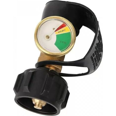Indicateur de Niveau Jauge RéServoir Propane, DéTecteur Fuite, Compteur Pression Gaz pour Camping-Car, avec Connexion Type 1 (1/4)
