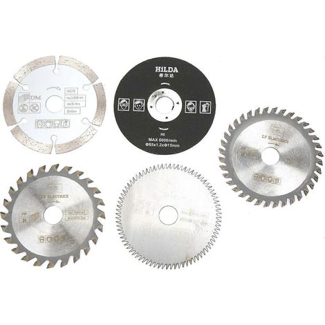 mini lames de scie circulaire en carbure, de diamètre intérieur 85 mm et de largeur de coupe 15 mm, pour outils de coupe