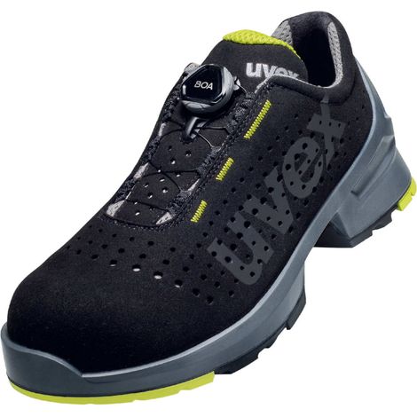 UVEX 6565843 1 Halbschuhe S1 65658 schwarz, gelb Weite 11 Größe 43 (1/5)