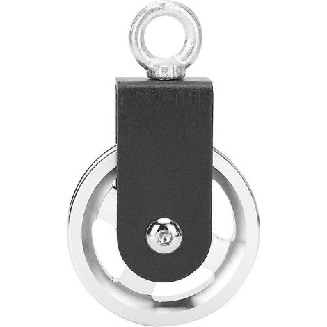 Support pour équipement de fitness, poulie silencieuse en alliage d'aluminium de 95 mm, roue suspendue, kit de bricolage pour salle de sport.