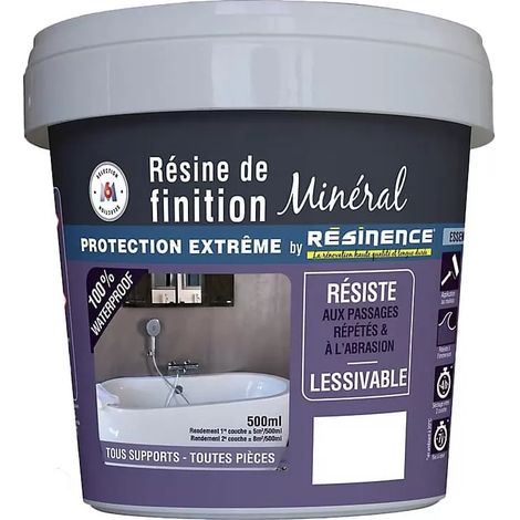 Résine De Finition Protection Extreme RESINENCE Satin 0,5 L