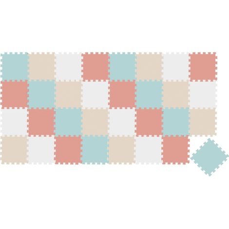 36 Pièces Tapis de Sol Bébé - 30x30 Dalles en Mousse EVA - Carrés Puzzle Enfant (1/5)
