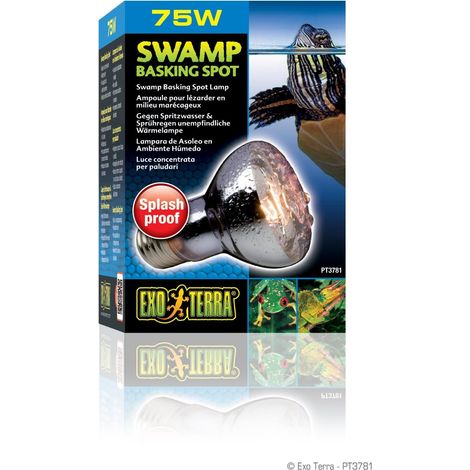 Lampada basking exo-terra swamp basking spot 75W impermeabile (1/3)