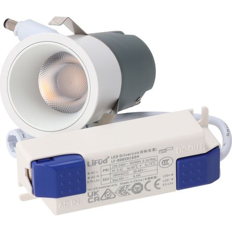 Downlight Spot LED 7W 700Lm 2700ºK Rund PRO SMD3030 50.000H