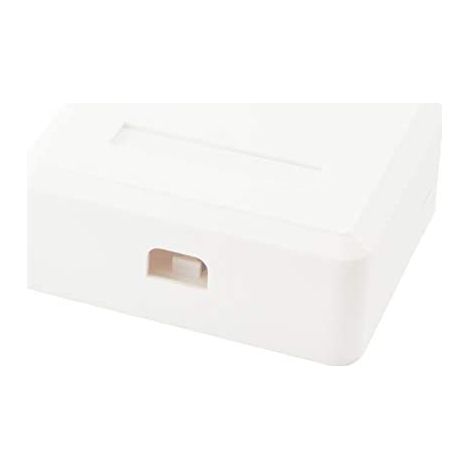 EQUIP 125124 BOITIER DE PRISE DE COURANT BLANC (1/5)